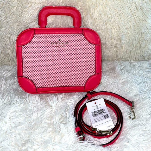 NWT Kate Spade Traveler Trunk Crossbody - Picture 1 of 6